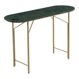 Verde Marble Console Table