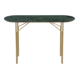 Verde Marble Console Table