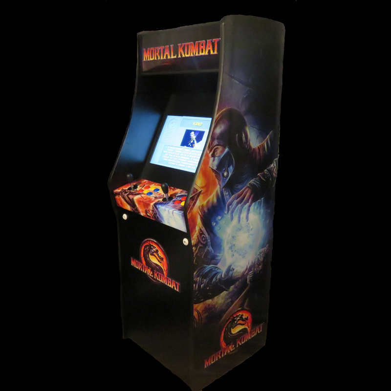 Mortal Kombat Upright Arcade With 24" Screen And 1300 Games
